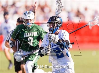 Thumbnail 3 in Grafton Memorial @ Dover-Sherborn (MIAA Division 3 Final) photogallery.