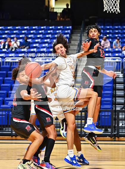 Thumbnail 1 in Klein vs Harker Heights (Houston Methodist Cy-Hoops Invitational) photogallery.