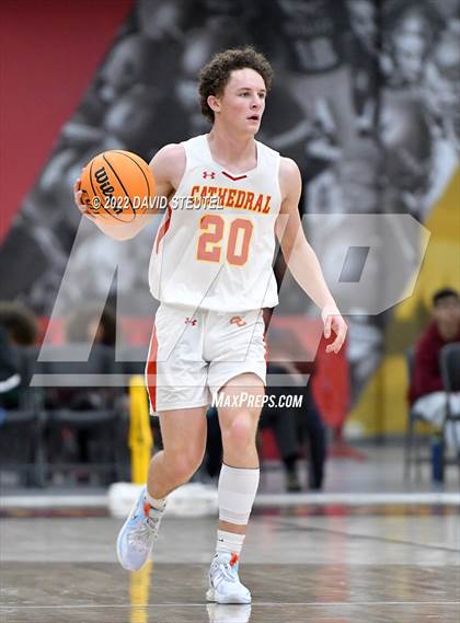 Thumbnail 2 in Loyola vs. Cathedral Catholic (Fr. Barry Christmas Classic) photogallery.