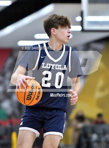 Thumbnail 3 in Loyola vs. Cathedral Catholic (Fr. Barry Christmas Classic) photogallery.