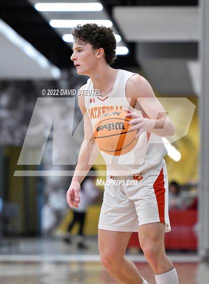 Thumbnail 3 in Loyola vs. Cathedral Catholic (Fr. Barry Christmas Classic) photogallery.