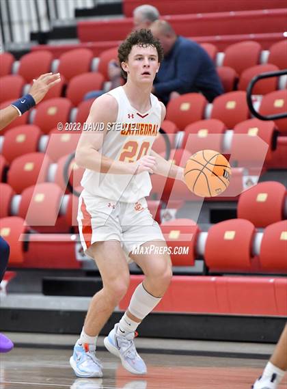 Thumbnail 1 in Loyola vs. Cathedral Catholic (Fr. Barry Christmas Classic) photogallery.