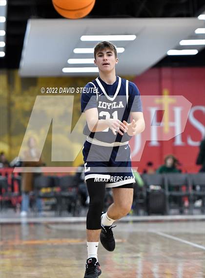 Thumbnail 3 in Loyola vs. Cathedral Catholic (Fr. Barry Christmas Classic) photogallery.