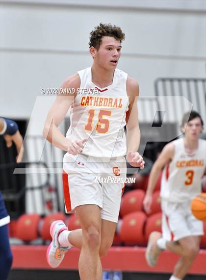 Thumbnail 1 in Loyola vs. Cathedral Catholic (Fr. Barry Christmas Classic) photogallery.