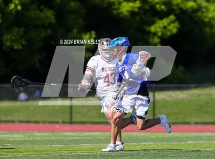 Thumbnail 3 in Boston College High vs Newton South (MIAA Division 1 Round of 32) photogallery.