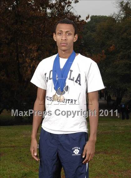 Thumbnail 3 in CIF State Cross Country Championships (Individual Medalist) photogallery.