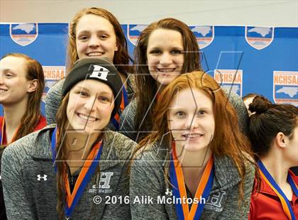 Thumbnail 2 in NCHSAA 4A State Swimming Championships (Finals) photogallery.