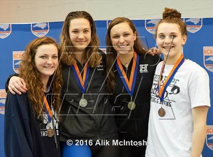 Thumbnail 1 in NCHSAA 4A State Swimming Championships (Finals) photogallery.