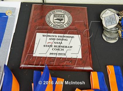 Thumbnail 1 in NCHSAA 4A State Swimming Championships (Finals) photogallery.