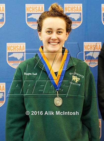 Thumbnail 1 in NCHSAA 4A State Swimming Championships (Finals) photogallery.