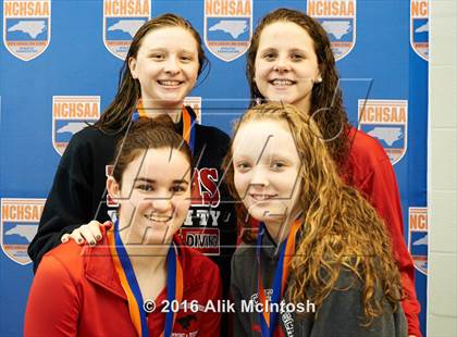 Thumbnail 3 in NCHSAA 4A State Swimming Championships (Finals) photogallery.