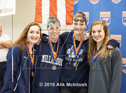 Thumbnail 3 in NCHSAA 4A State Swimming Championships (Finals) photogallery.
