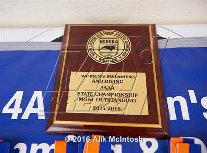 Thumbnail 1 in NCHSAA 4A State Swimming Championships (Finals) photogallery.