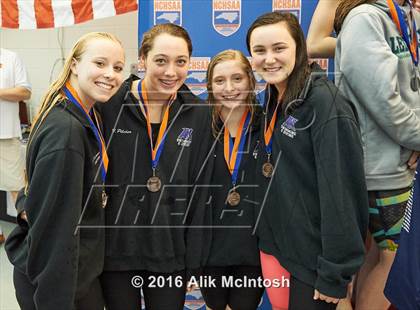 Thumbnail 1 in NCHSAA 4A State Swimming Championships (Finals) photogallery.