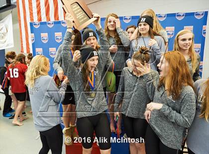 Thumbnail 1 in NCHSAA 4A State Swimming Championships (Finals) photogallery.