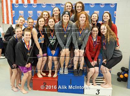 Thumbnail 3 in NCHSAA 4A State Swimming Championships (Finals) photogallery.
