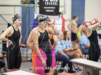 Thumbnail 1 in NCHSAA 4A State Swimming Championships (Finals) photogallery.