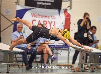 Thumbnail 3 in NCHSAA 4A State Swimming Championships (Finals) photogallery.