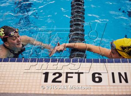 Thumbnail 3 in NCHSAA 4A State Swimming Championships (Finals) photogallery.