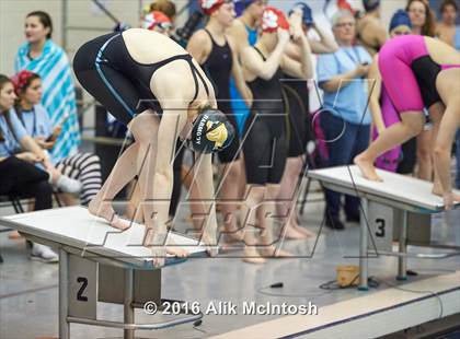 Thumbnail 3 in NCHSAA 4A State Swimming Championships (Finals) photogallery.