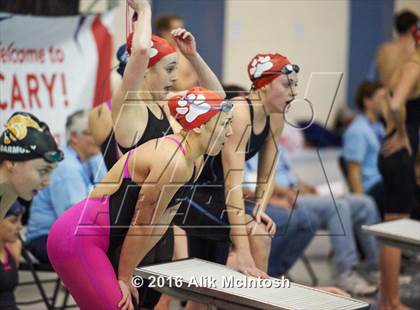 Thumbnail 3 in NCHSAA 4A State Swimming Championships (Finals) photogallery.
