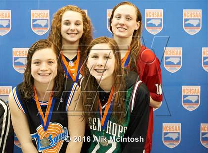 Thumbnail 1 in NCHSAA 4A State Swimming Championships (Finals) photogallery.