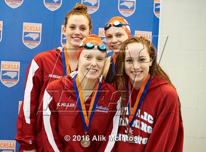 Thumbnail 2 in NCHSAA 4A State Swimming Championships (Finals) photogallery.