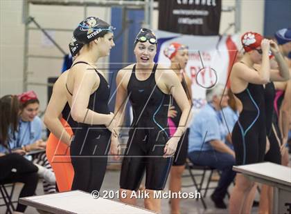 Thumbnail 2 in NCHSAA 4A State Swimming Championships (Finals) photogallery.