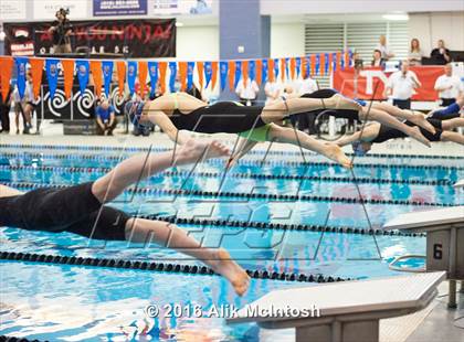 Thumbnail 2 in NCHSAA 4A State Swimming Championships (Finals) photogallery.