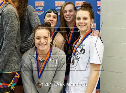Thumbnail 2 in NCHSAA 4A State Swimming Championships (Finals) photogallery.