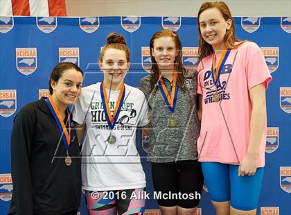 Thumbnail 1 in NCHSAA 4A State Swimming Championships (Finals) photogallery.