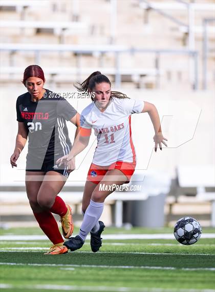 Thumbnail 2 in Grand Oaks vs Westfield (UIL6A Region 2 Bi-District playoff) photogallery.