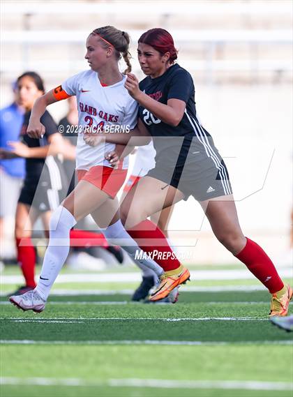 Thumbnail 1 in Grand Oaks vs Westfield (UIL6A Region 2 Bi-District playoff) photogallery.