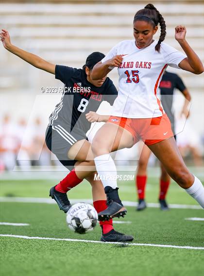 Thumbnail 1 in Grand Oaks vs Westfield (UIL6A Region 2 Bi-District playoff) photogallery.