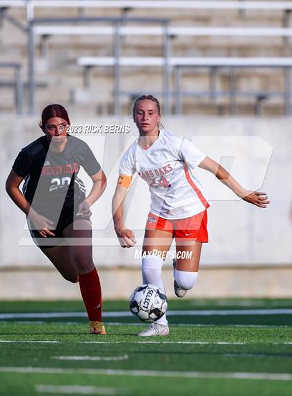 Thumbnail 3 in Grand Oaks vs Westfield (UIL6A Region 2 Bi-District playoff) photogallery.