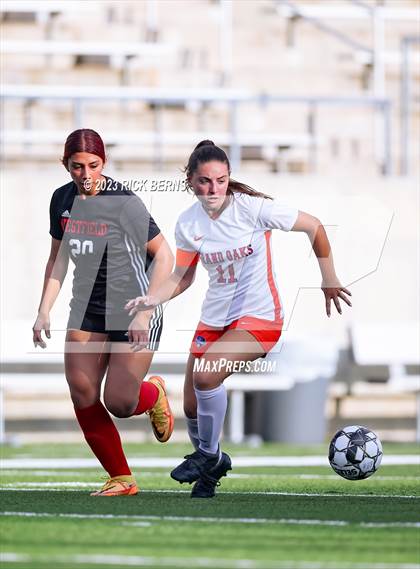 Thumbnail 1 in Grand Oaks vs Westfield (UIL6A Region 2 Bi-District playoff) photogallery.