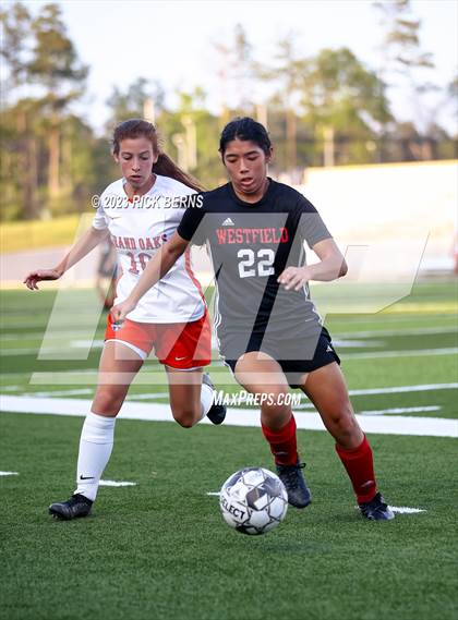 Thumbnail 2 in Grand Oaks vs Westfield (UIL6A Region 2 Bi-District playoff) photogallery.
