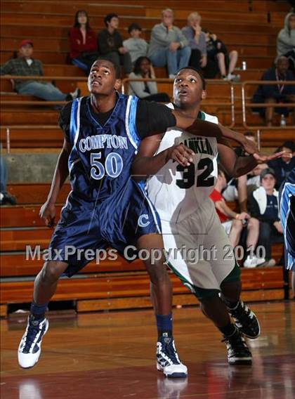 Thumbnail 1 in Franklin vs. Compton (MaxPreps Holiday Classic) photogallery.