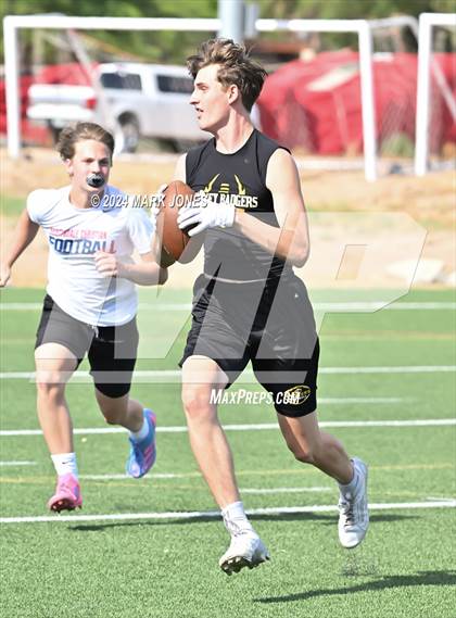 Thumbnail 1 in Scottsdale Christian Academy vs. Highland Prep (ACU 7v7 Tournament) photogallery.