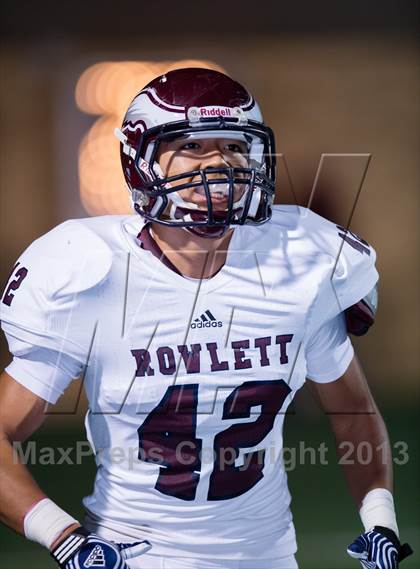 Thumbnail 3 in Lakeview Centennial vs Rowlett photogallery.