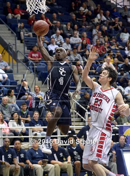 Thumbnail 2 in Sierra Canyon vs. University (CIF State D5 Final) photogallery.