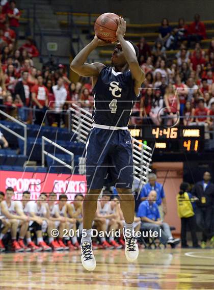 Thumbnail 2 in Sierra Canyon vs. University (CIF State D5 Final) photogallery.