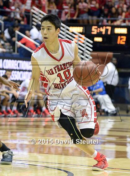 Thumbnail 2 in Sierra Canyon vs. University (CIF State D5 Final) photogallery.