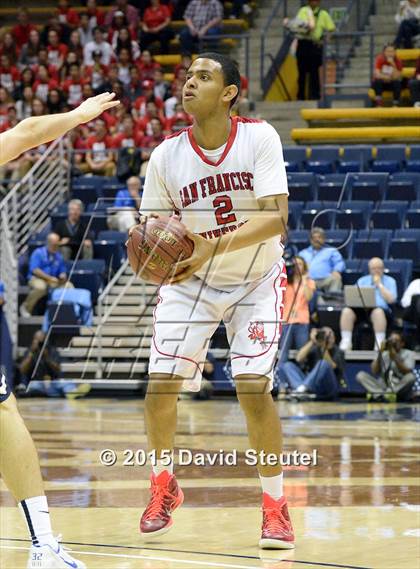 Thumbnail 1 in Sierra Canyon vs. University (CIF State D5 Final) photogallery.