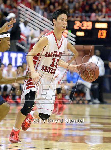 Thumbnail 2 in Sierra Canyon vs. University (CIF State D5 Final) photogallery.