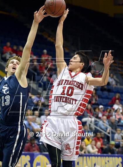 Thumbnail 1 in Sierra Canyon vs. University (CIF State D5 Final) photogallery.