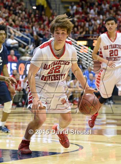 Thumbnail 3 in Sierra Canyon vs. University (CIF State D5 Final) photogallery.