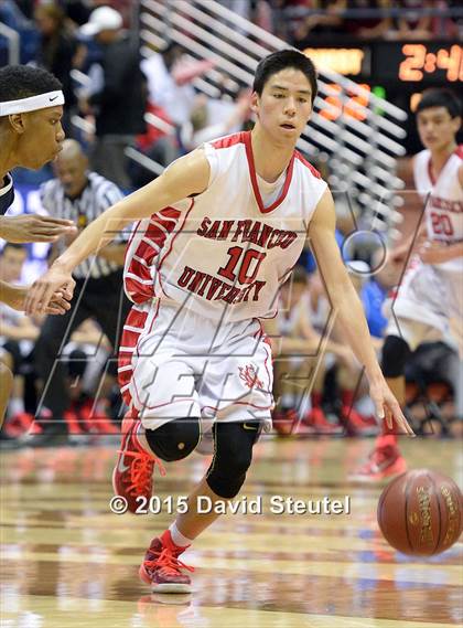 Thumbnail 1 in Sierra Canyon vs. University (CIF State D5 Final) photogallery.