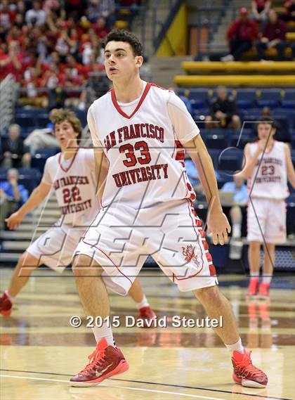 Thumbnail 2 in Sierra Canyon vs. University (CIF State D5 Final) photogallery.
