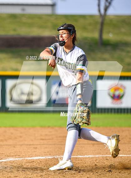 Thumbnail 2 in Lexington vs Thorndale (Brenham Tournament) photogallery.